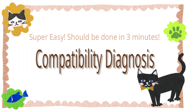 Compatibility diagnosis that should be done in 3 minutes.Logo Image
